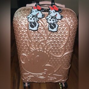 FUL Minnie and Mickey Mouse carry on 22” luggage